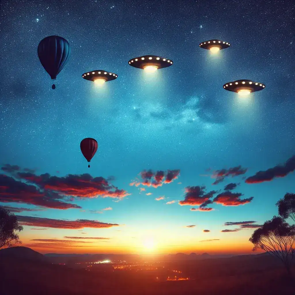 Supostos OVNIs Vistos no Mato Grosso do Sul: Podem Ser Satélites e Balões; Entenda